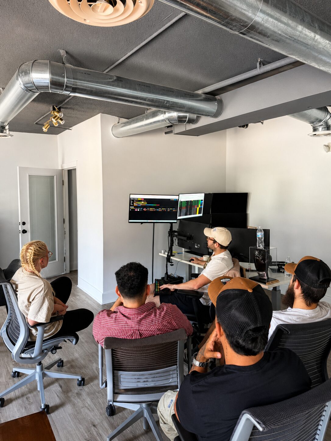 Service In office team meeting